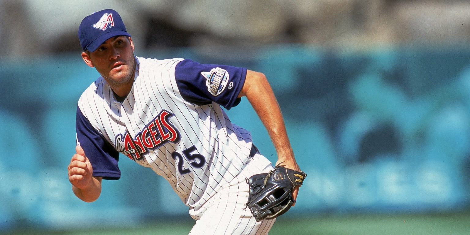 2000 Anaheim Angels Opening Day Lineup 