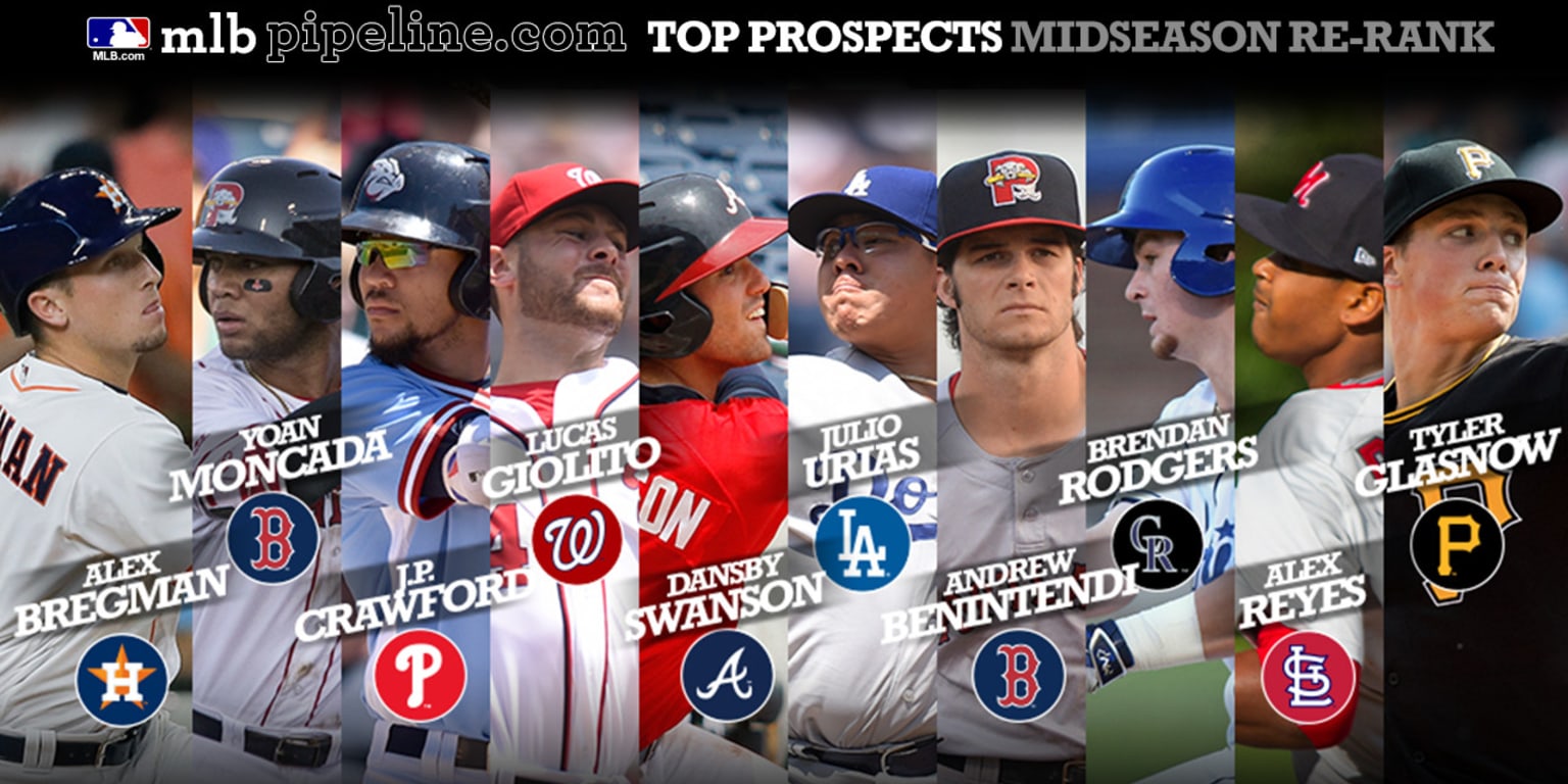 Midseason Re-rank Of Top 100 Prospects List