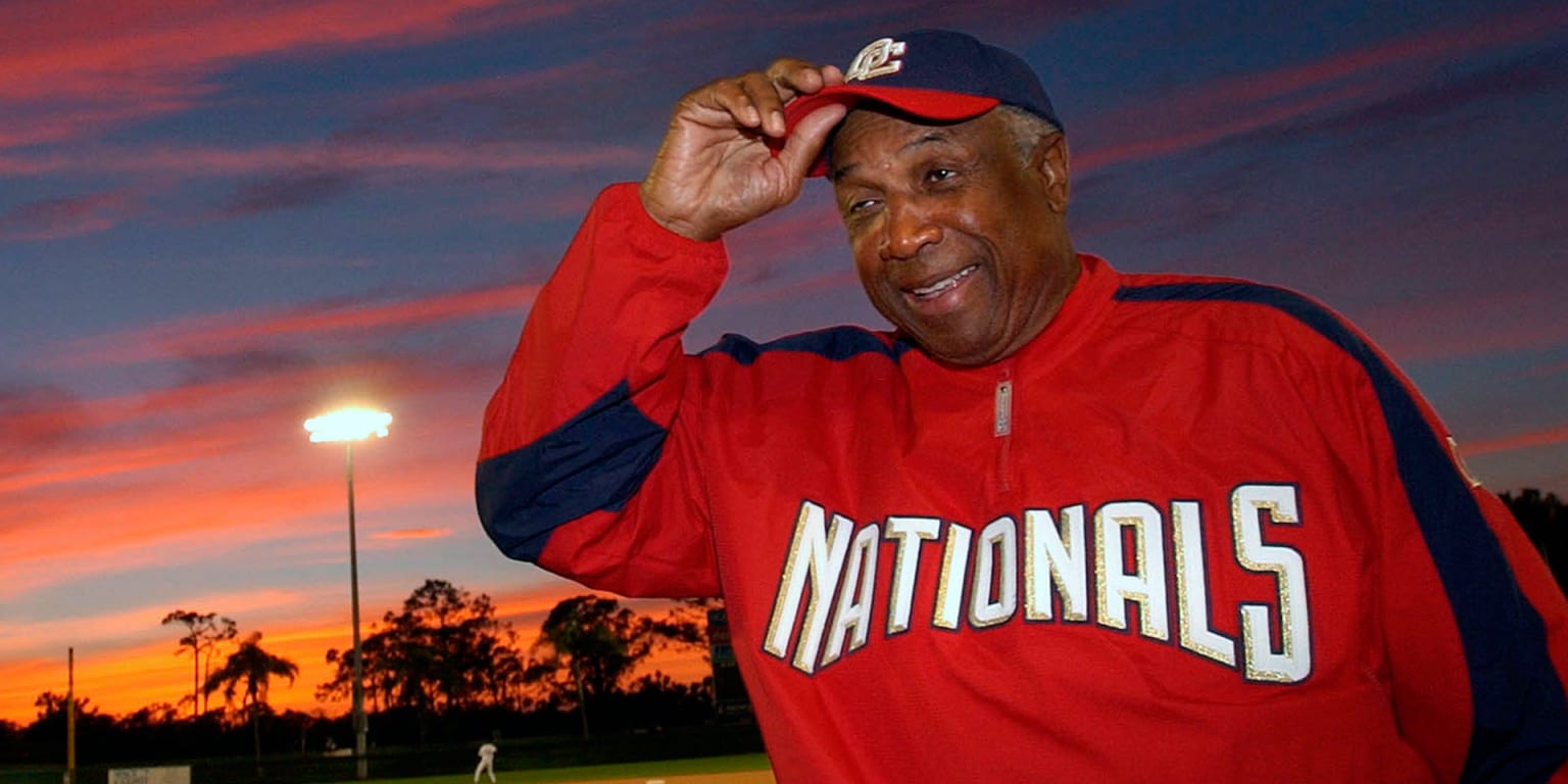 Frank Robinson, former SF Giants manager and baseball trailblazer