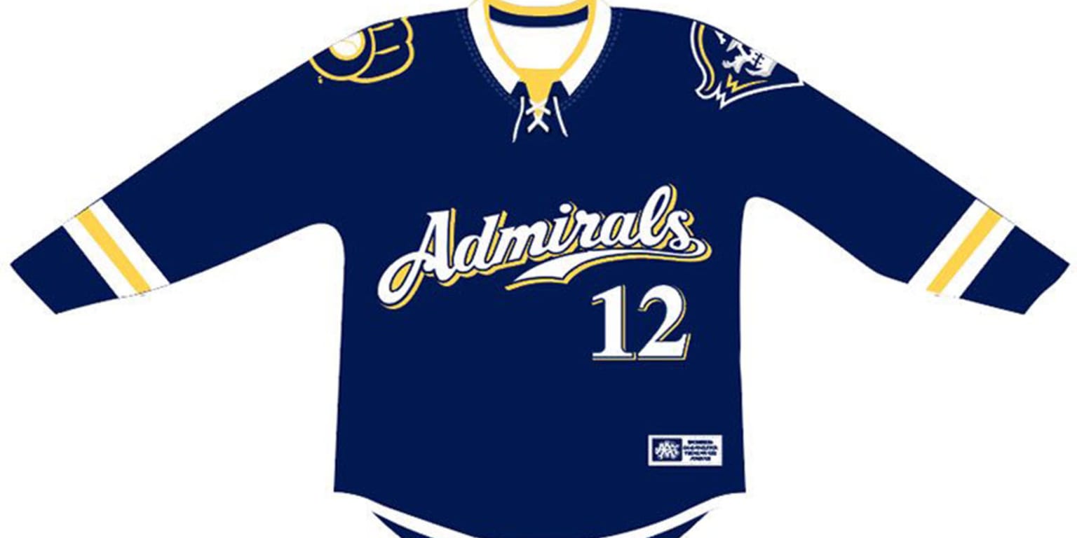 The Milwaukee Admirals unveiled a beautiful Brewers-inspired