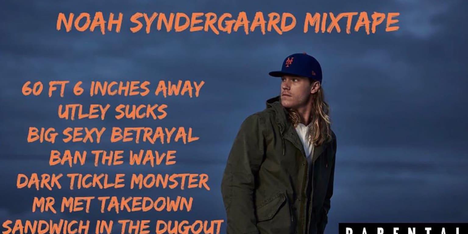 SEE IT: Mets pitcher Noah Syndergaard shares fake mixtape on