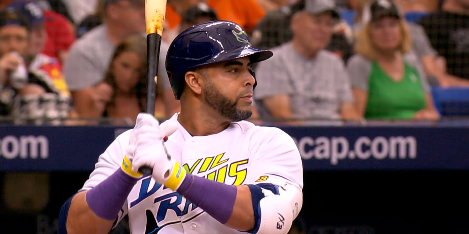 Cross returns to Rays and is 1B for the first time