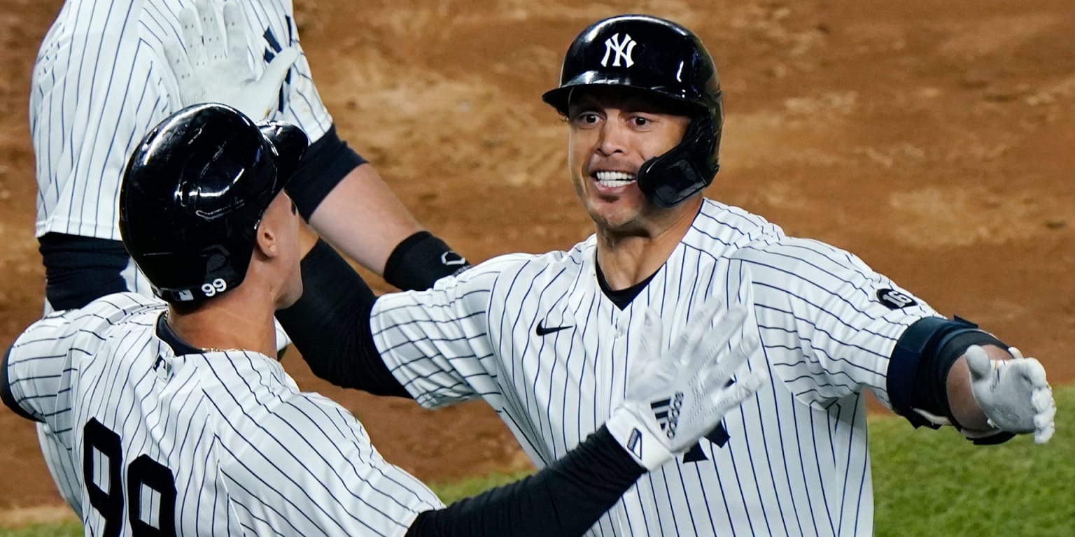 Yankees OF Giancarlo Stanton celebrates MLB anniversary via Tweet