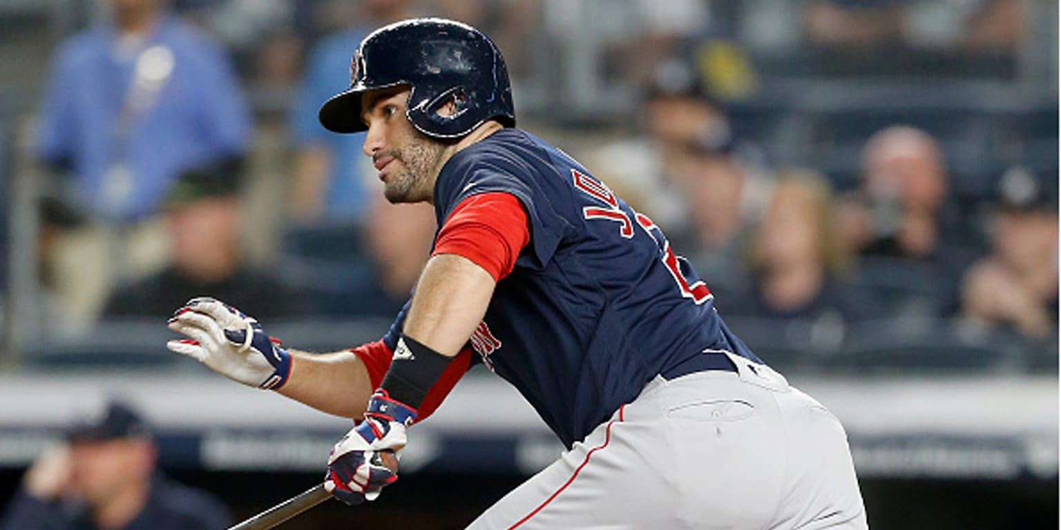 Watch: J.D. Martinez hits walk-off double as Red Sox beat Rays in 12 innings