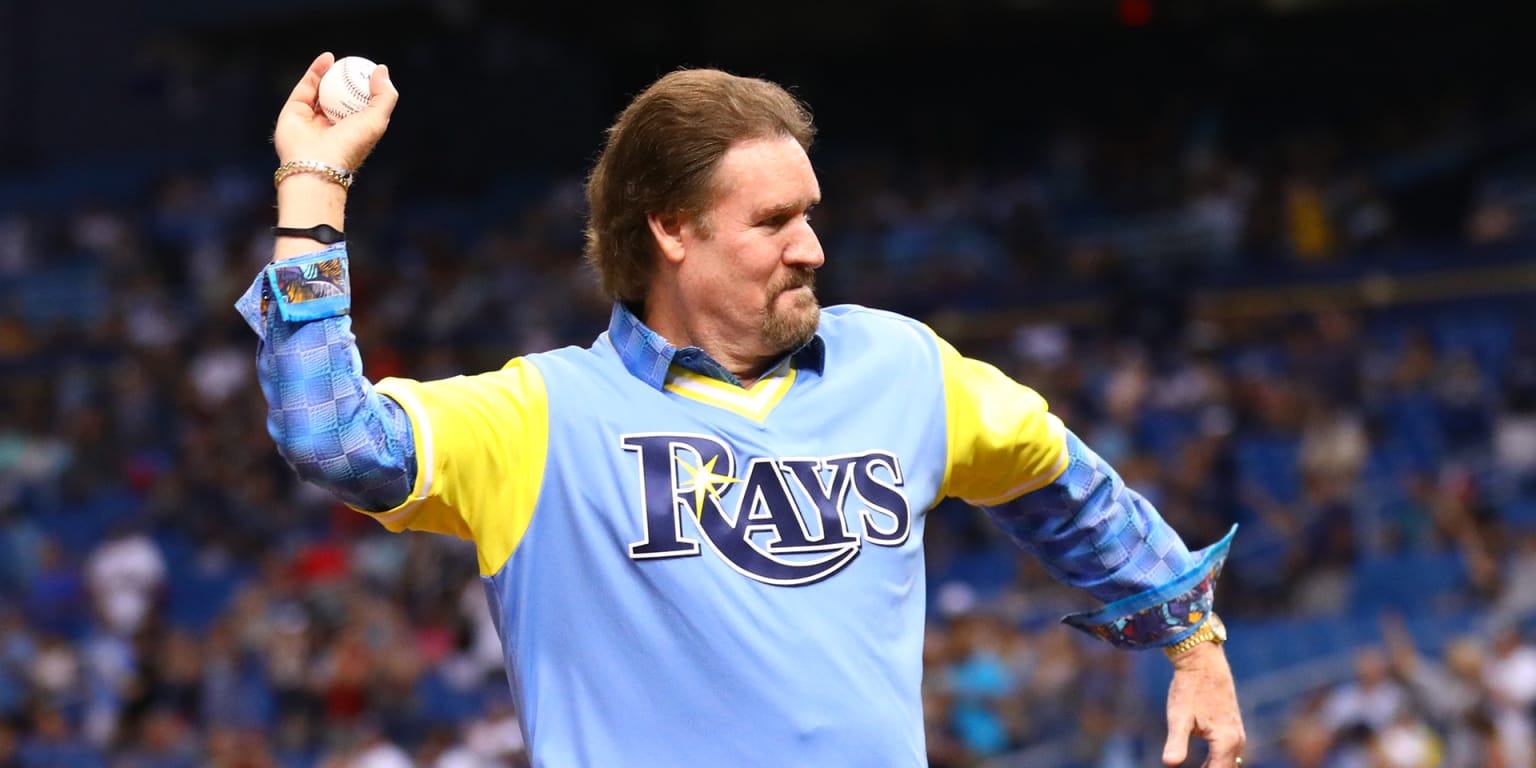 Wade Boggs attends bobblehead night at Trop