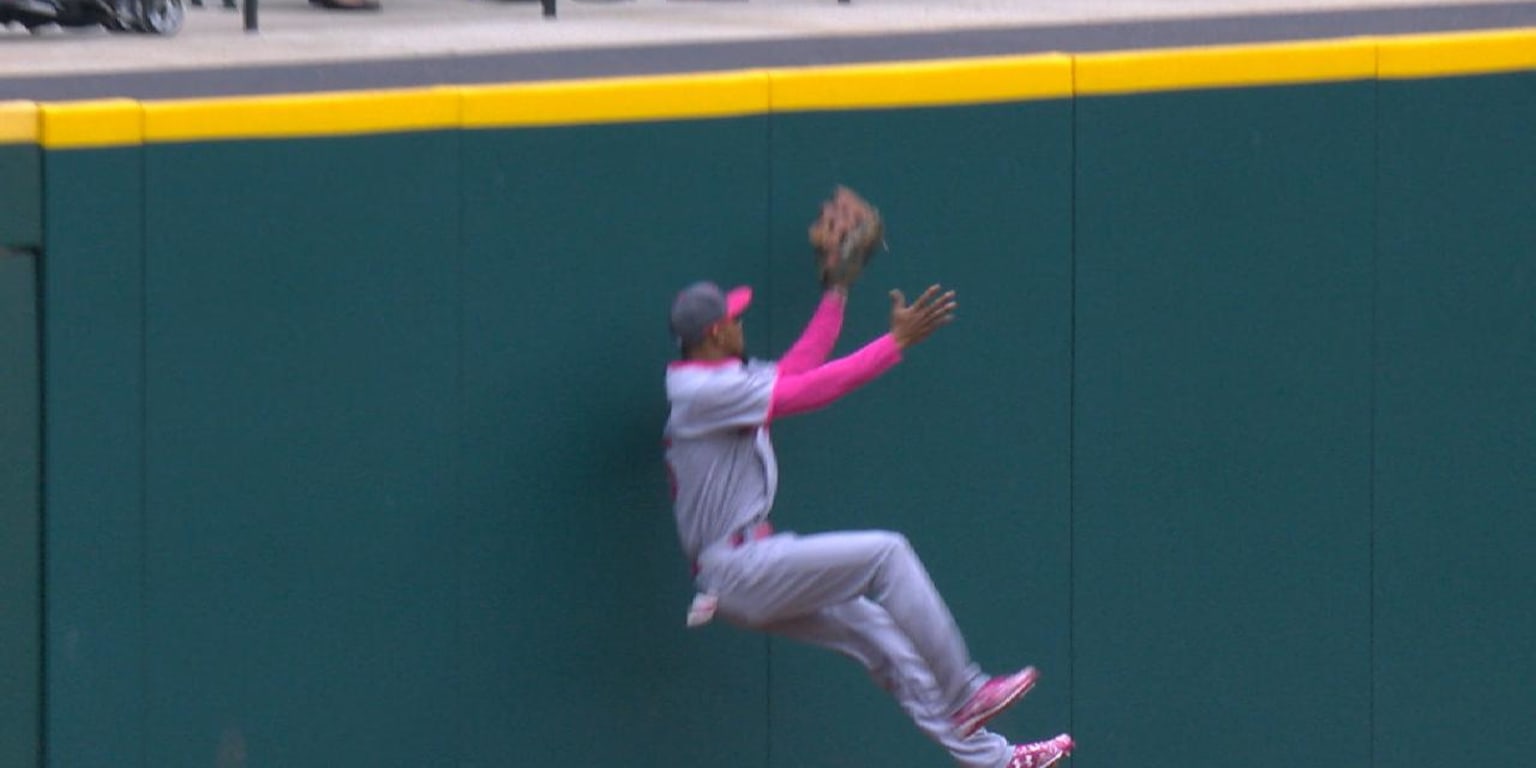 Byron Buxton looked like he nearly knocked himself out on this absurd catch  - Article - Bardown