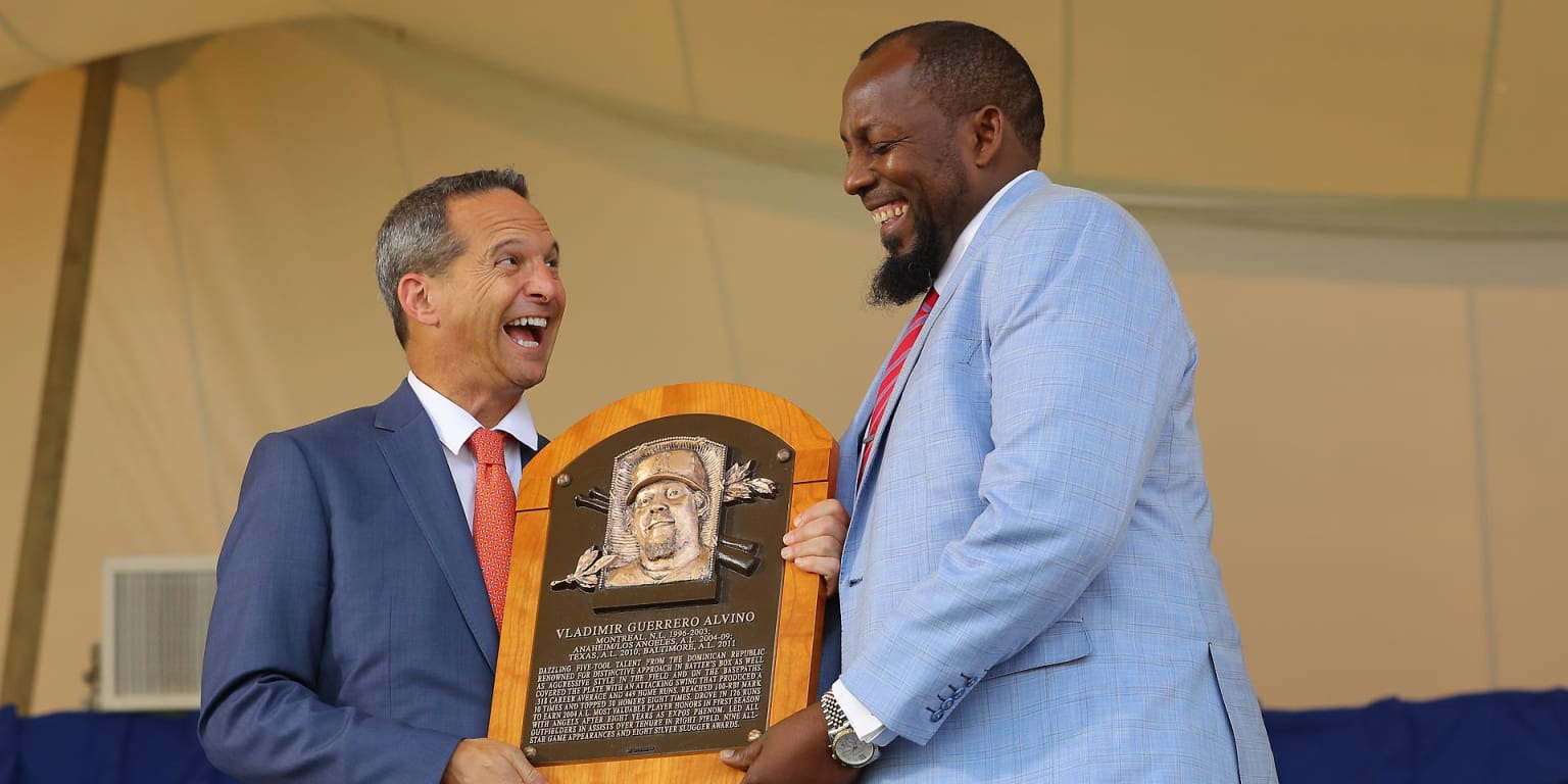 Vladimir Guerrero inducted into Hall of Fame