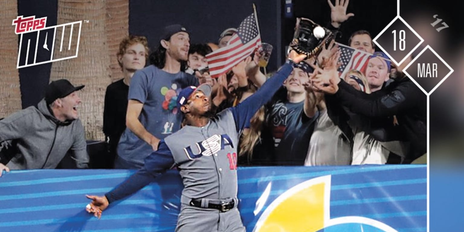 Adam Jones' World Baseball Classic robbery already has its own Topps