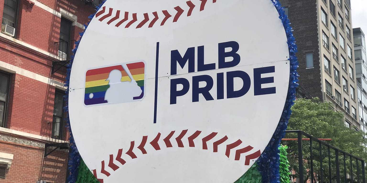MLB takes part in Pride March for first time