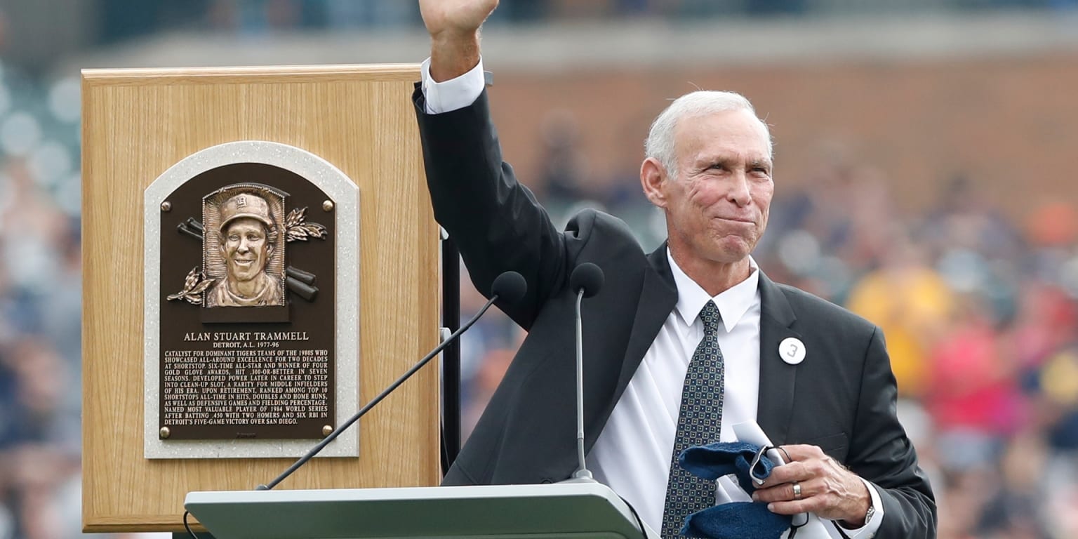 Detroit Tiger Alan Trammell's Hall of Fame speech: Transcript