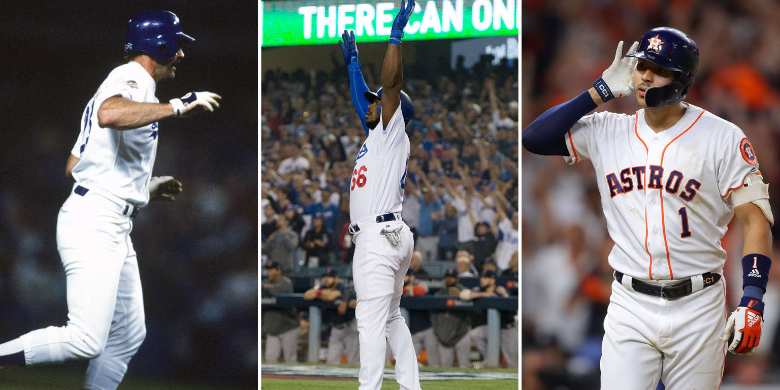 Manny Ramirez admiring a walkoff home run vs the Angels