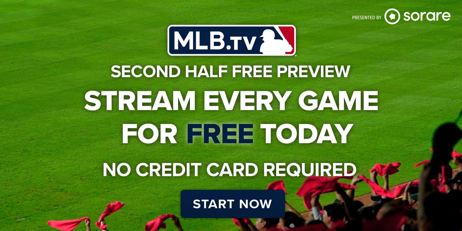 Watch MLB games free on MLB July 20-24
