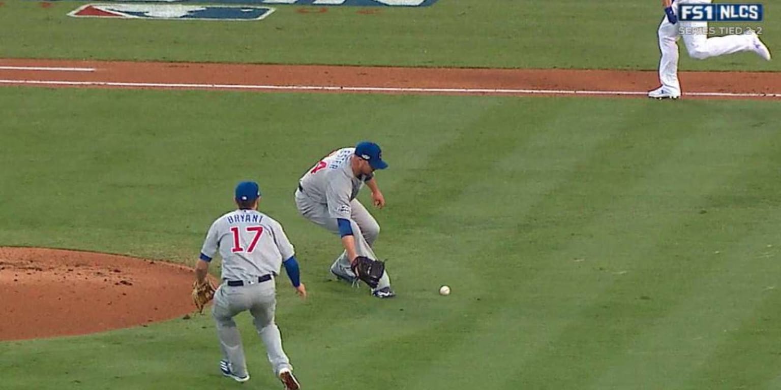 Faced with another throw to first base, Jon Lester needed to throw his  whole glove