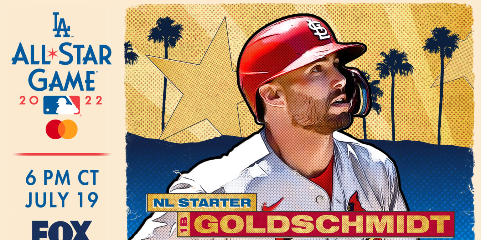 2015 Game-Used Jersey -6x All Star #44 Paul Goldschmidt