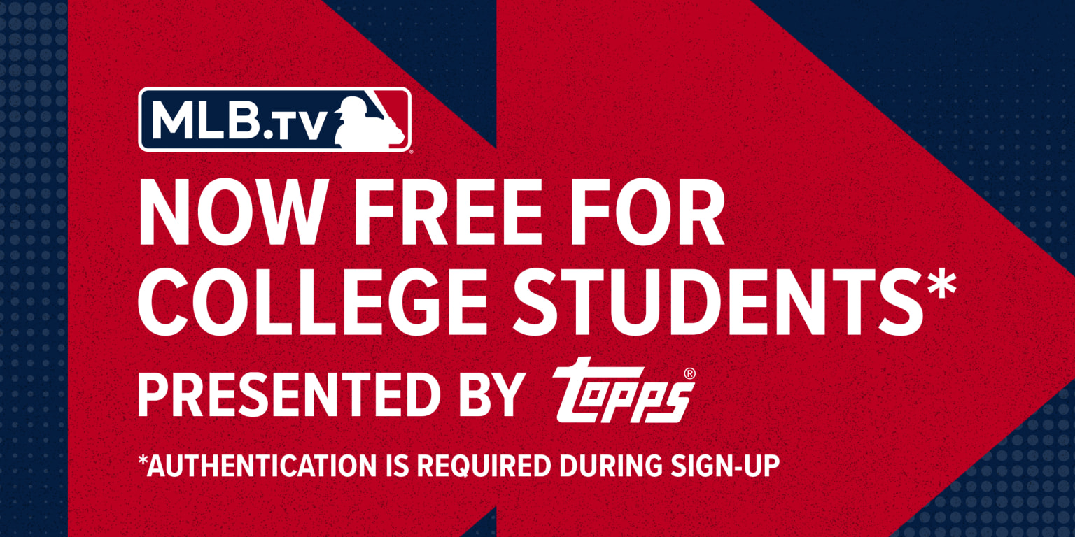 MLB.TV free for college students