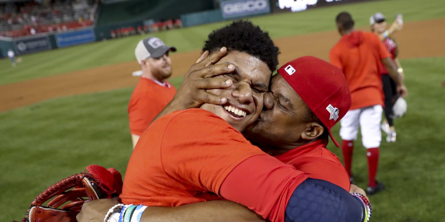 This means so much': Juan Soto's dad attends Game 1 in Houston to cheer son  and the Nats