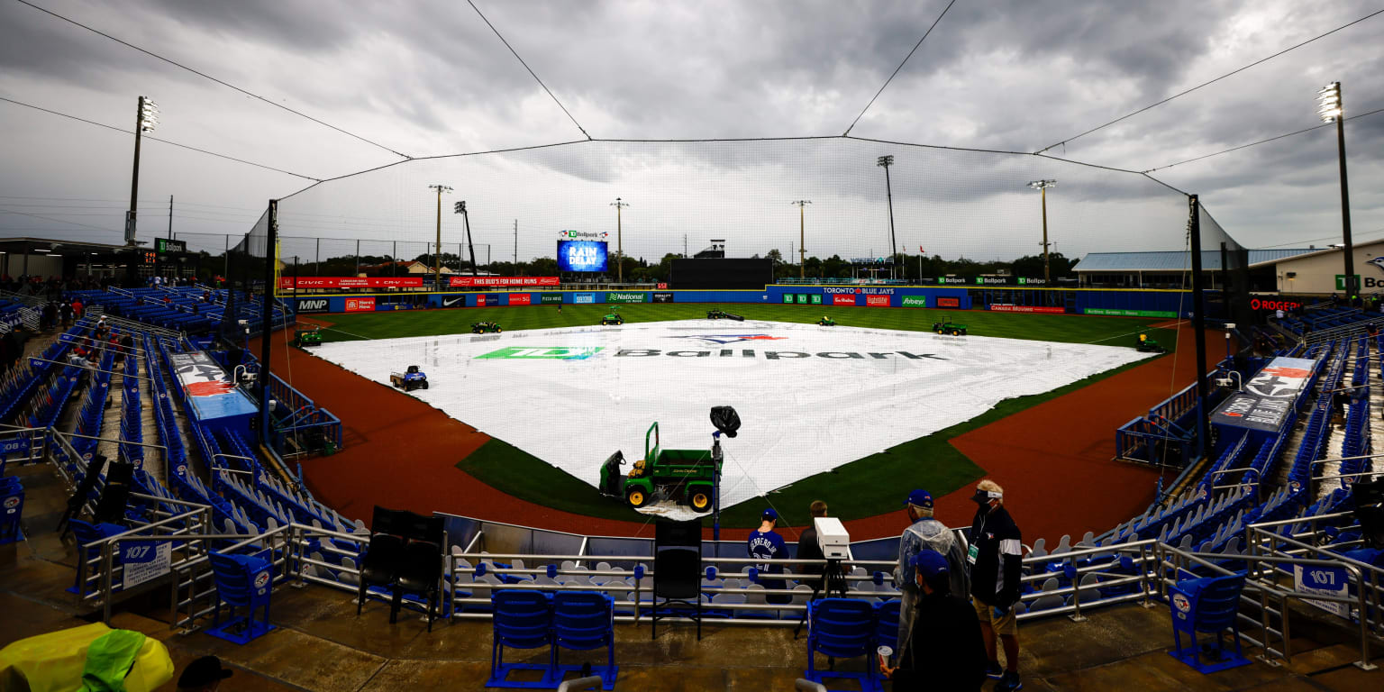 Blue Jays vs. White Sox postponed due to rain, to be made up in doubleheader