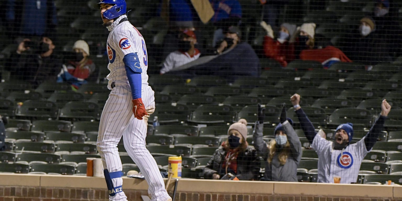 Javier Báez scores winning run for Mets' walk-off win