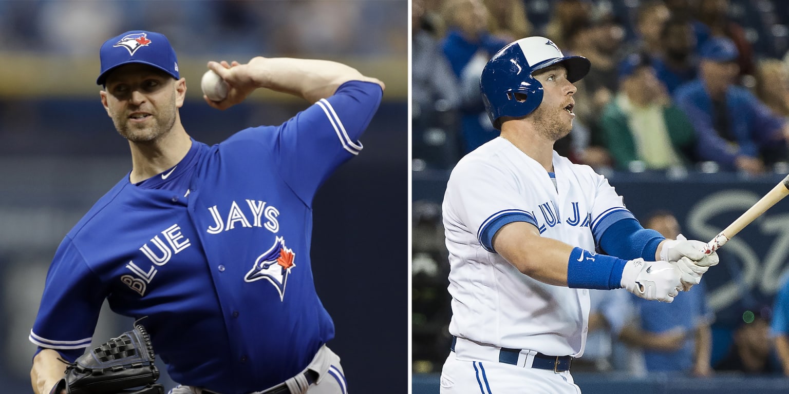 Justin Smoak Ja Happ Win Blue Jays Awards