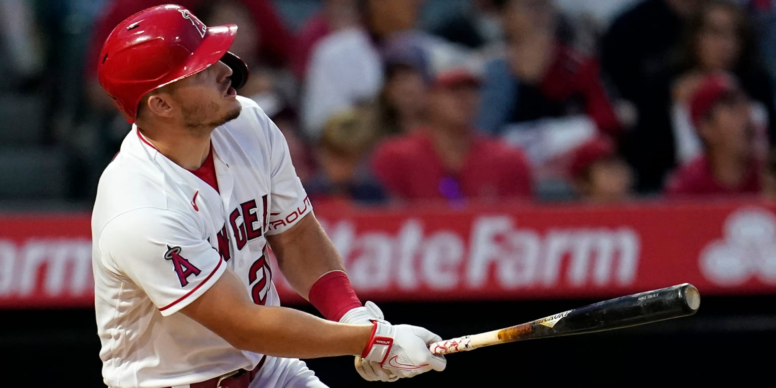Mike Trout homers twice against Orioles