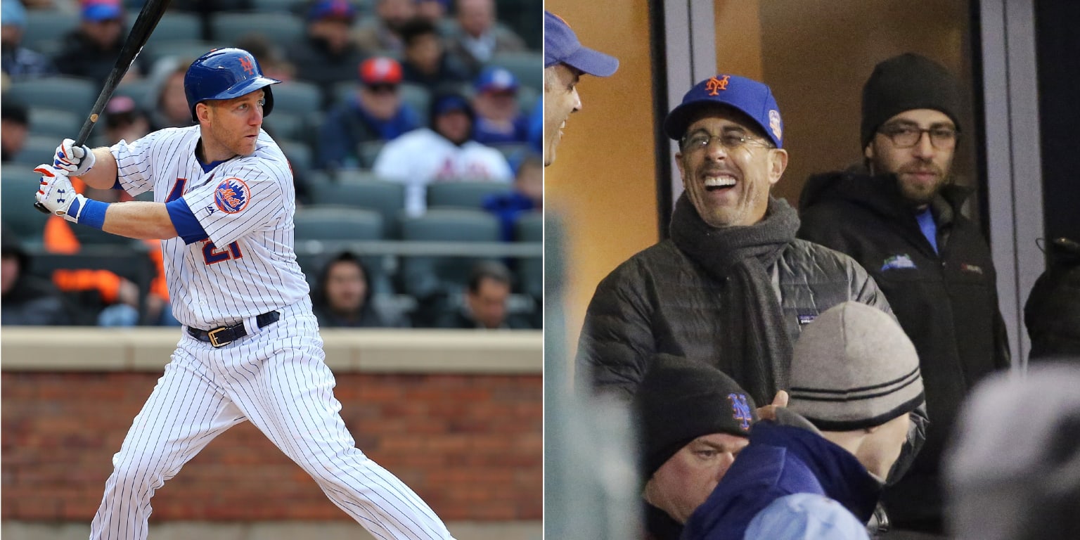 Mets fan Jerry Seinfeld has a nickname for Todd Frazier's batting ritual