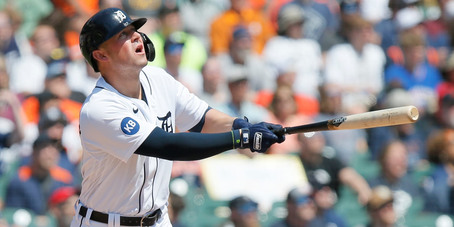 Detroit Tigers' Spencer Torkelson tackling early slump at the plate