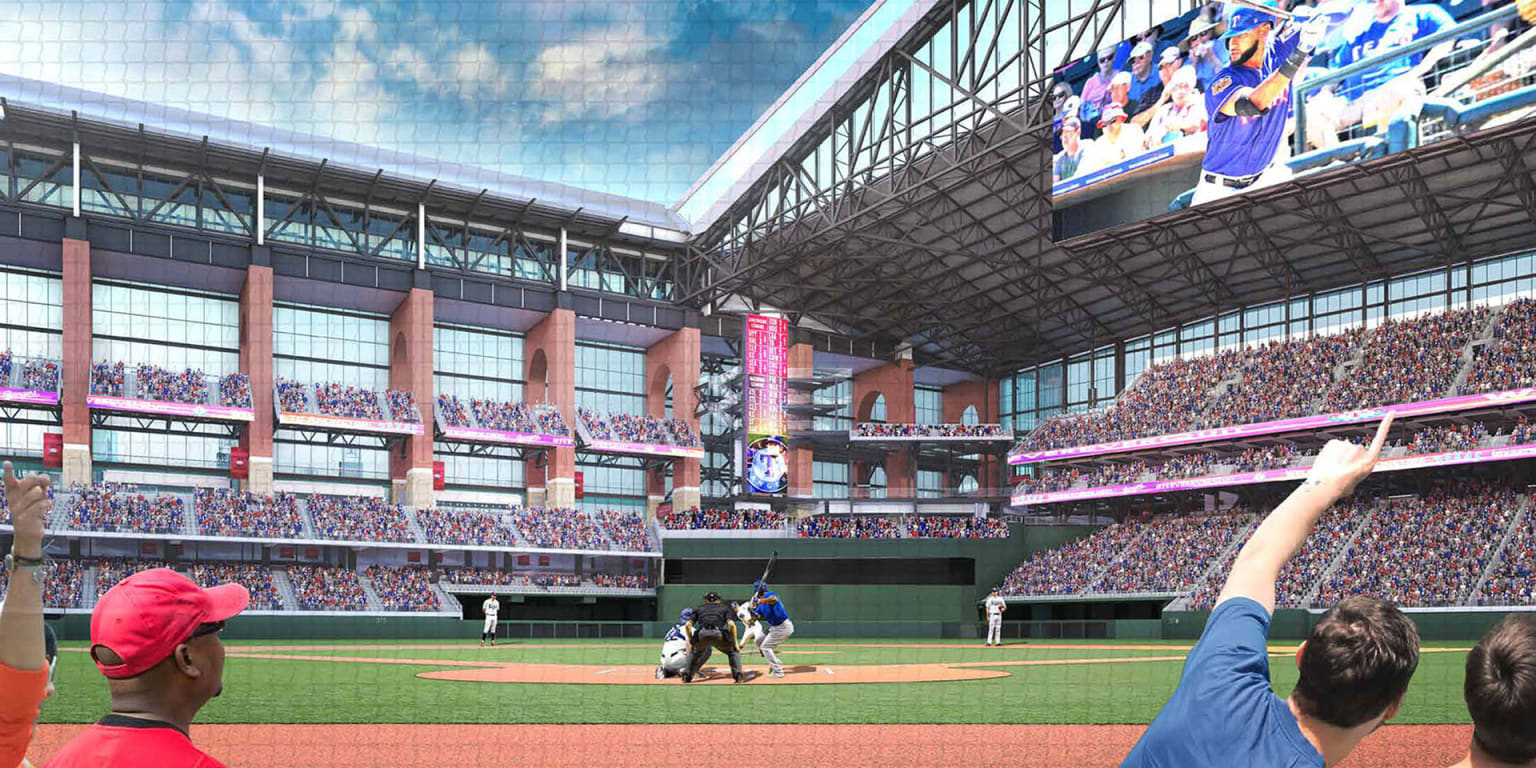 The architecture of Globe Life Field, the Texas Rangers new ballpark in  Arlington