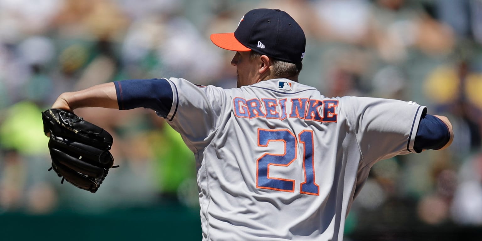 Greinke, Astros shut down rival A's to win opener 8-1 - The San Diego  Union-Tribune