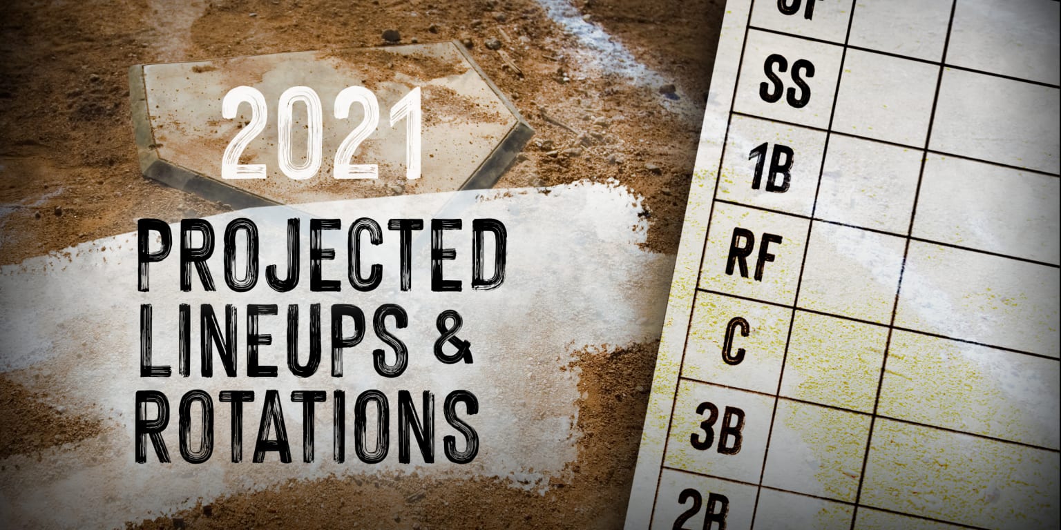 Projecting every 2021 MLB lineup, rotation