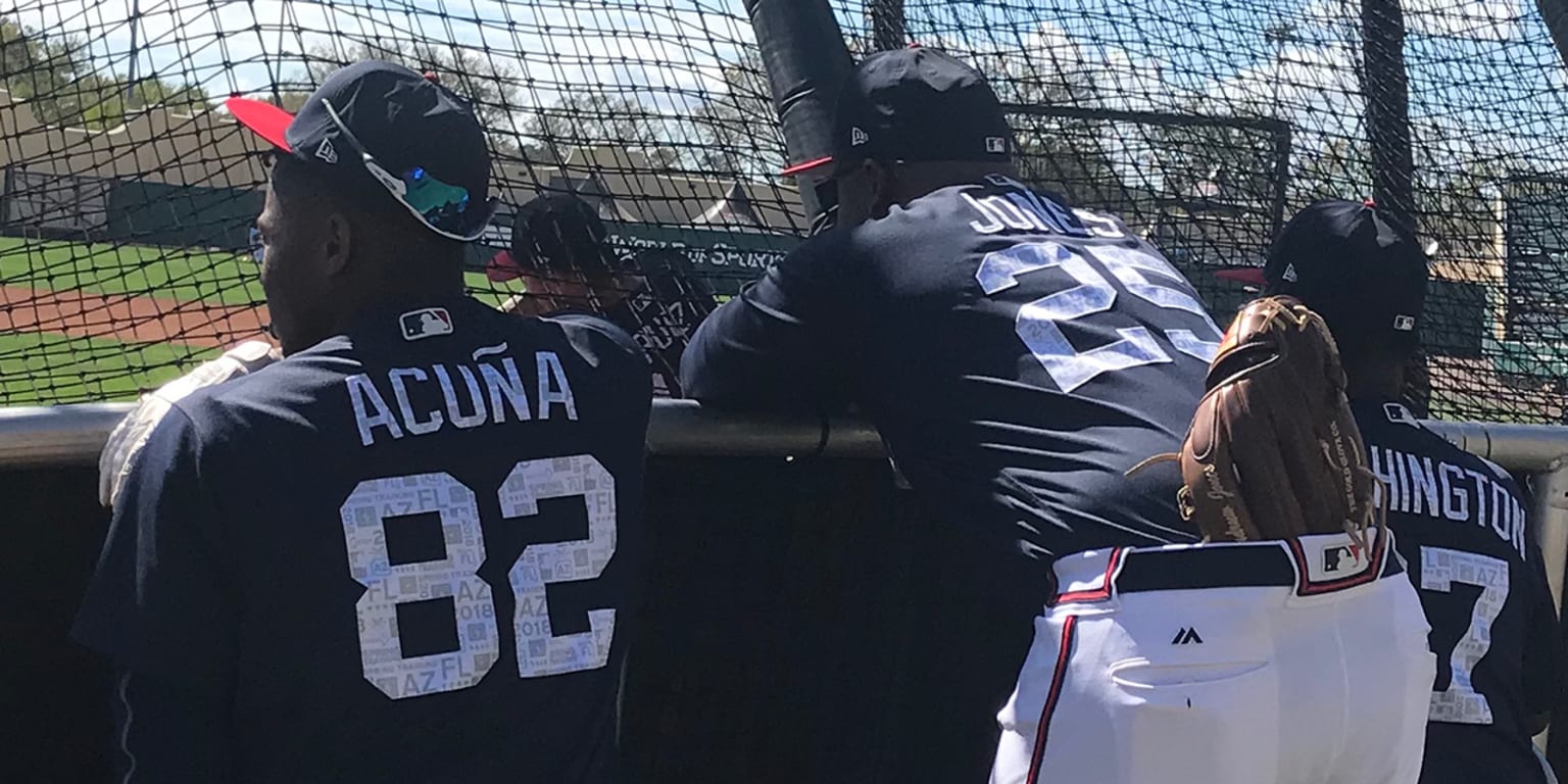 Chipper Jones praises prospect Ronald Acuna