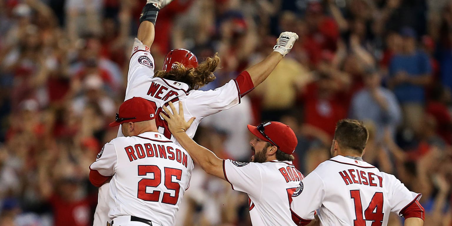 Jayson Werth Delivers Big Hit for Nationals - The New York Times