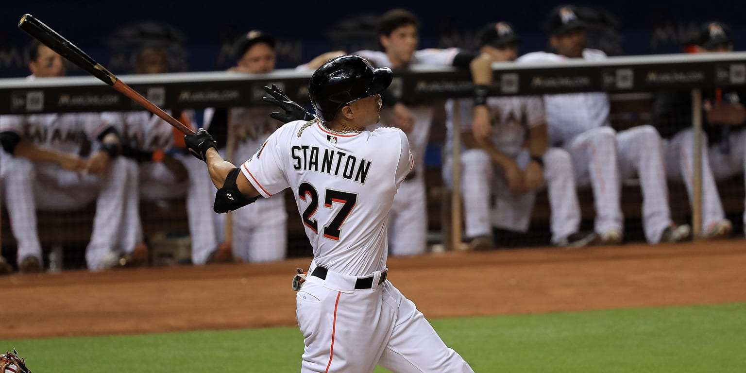 Top All-Time Marlins Moments: Mike Stanton slams first MLB home