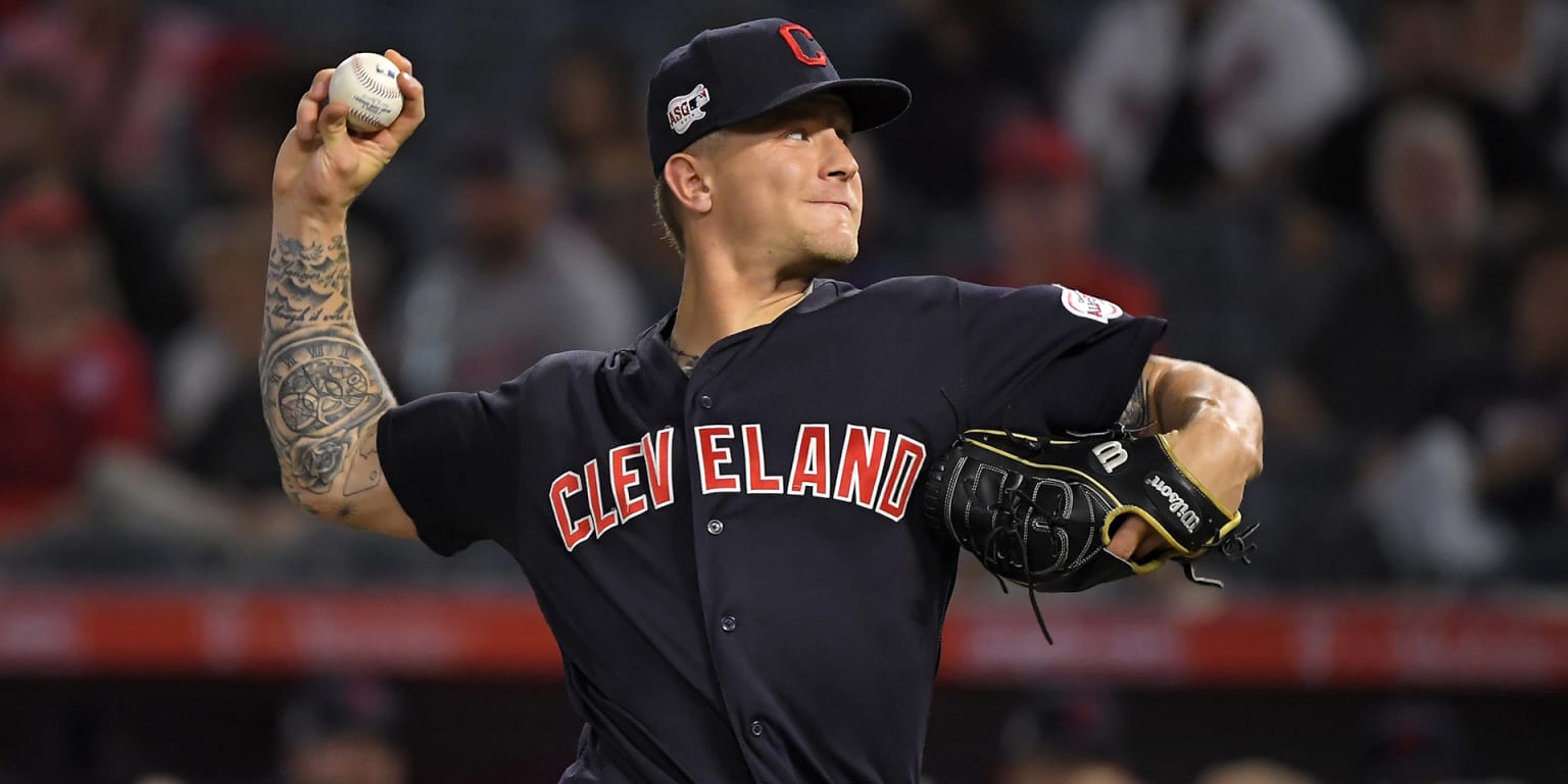 Tribe starting pitcher Zach Plesac returning from injury