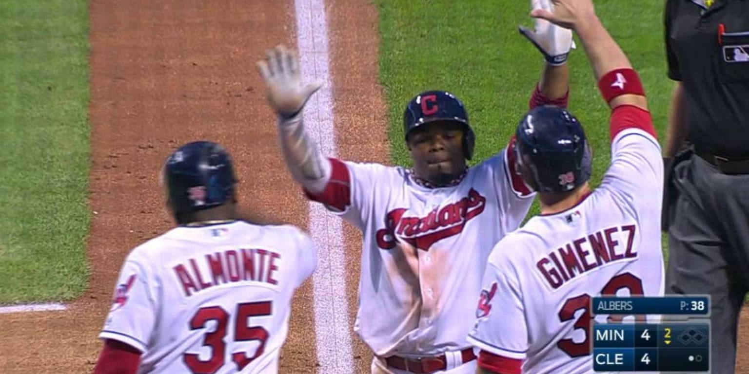 Rajai Davis awkwardly faceplanted into home plate but was somehow