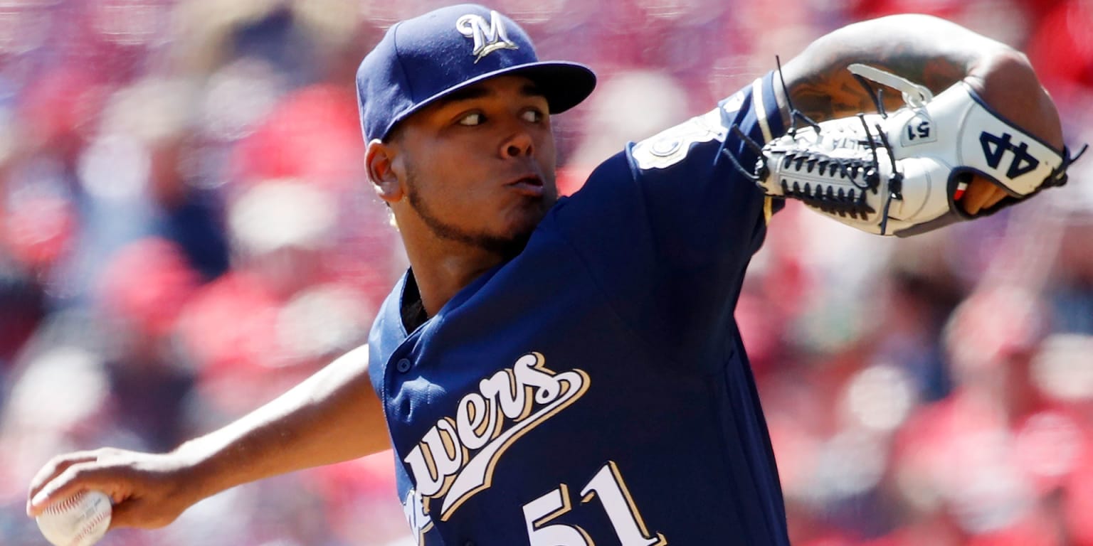 Freddy Peralta gives Brewers another strong outing in win over the Dodgers
