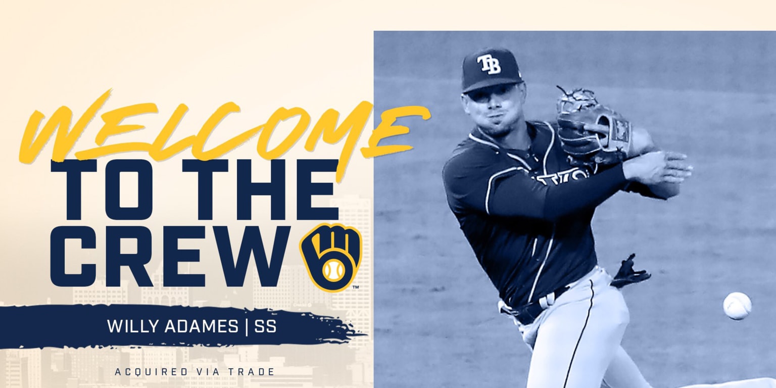 Brewers' Willy Adames has 2-year anniversary of trade from Rays