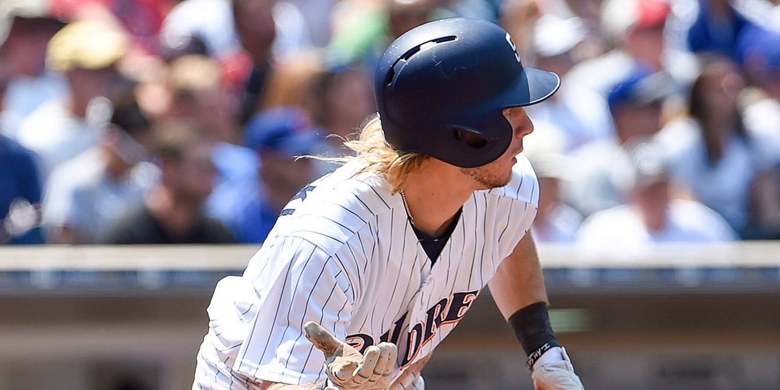 Padres Travis Jankowski extends onbase streak