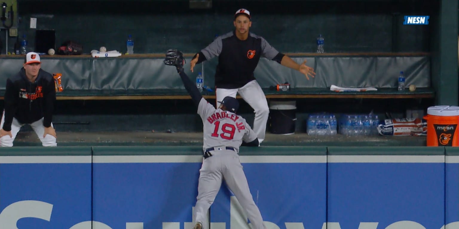 Jackie Bradley Jr.'s catch is a perfect meme | MLB.com