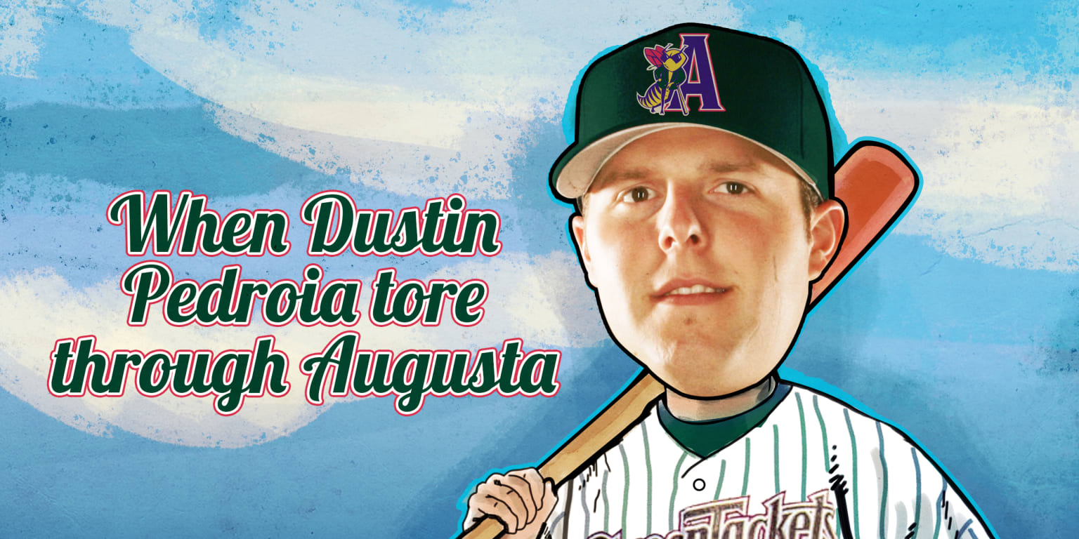 Dustin Pedroia Augusta GreenJackets