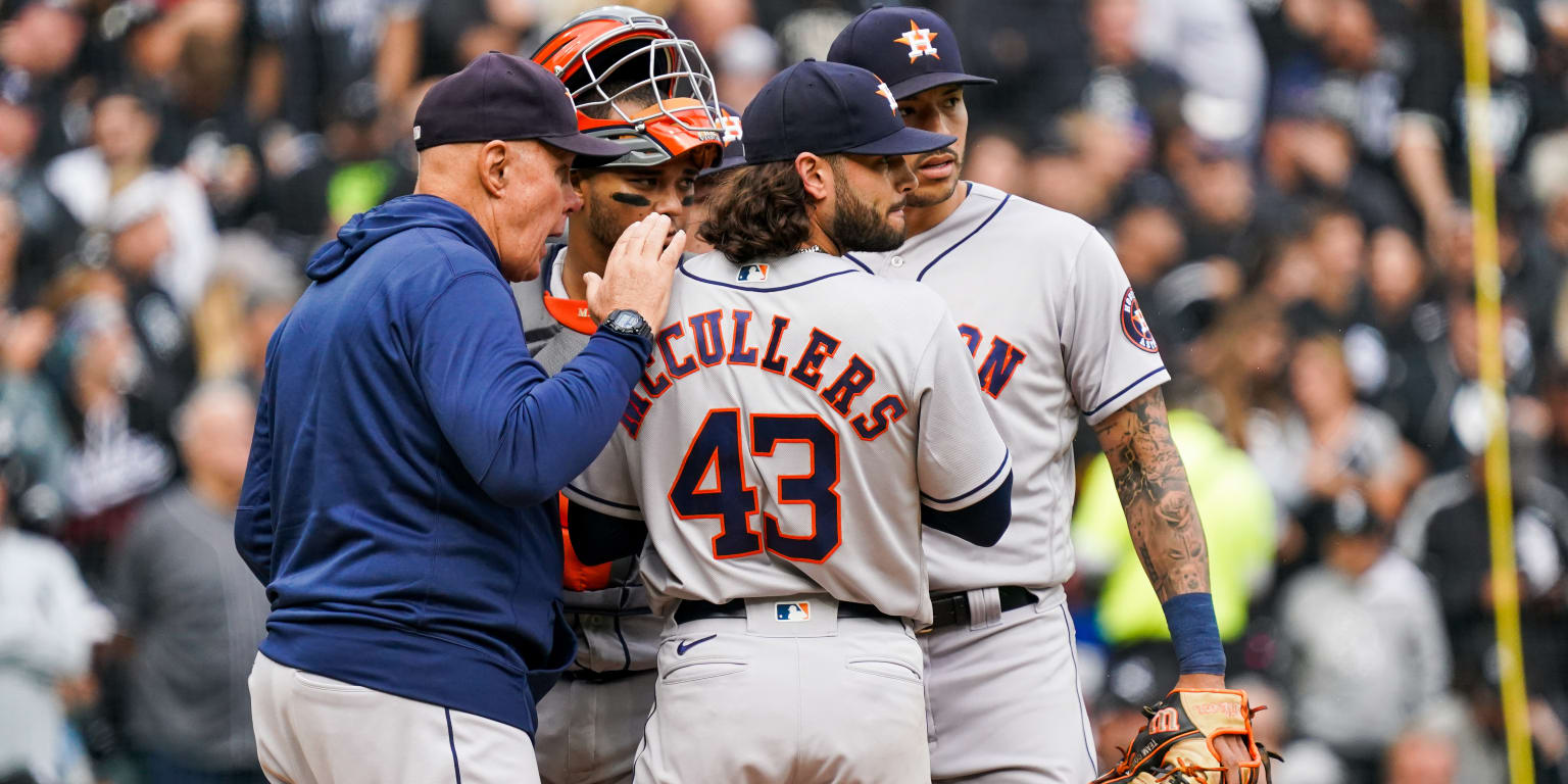 Lance McCullers Jr. has forearm discomfort