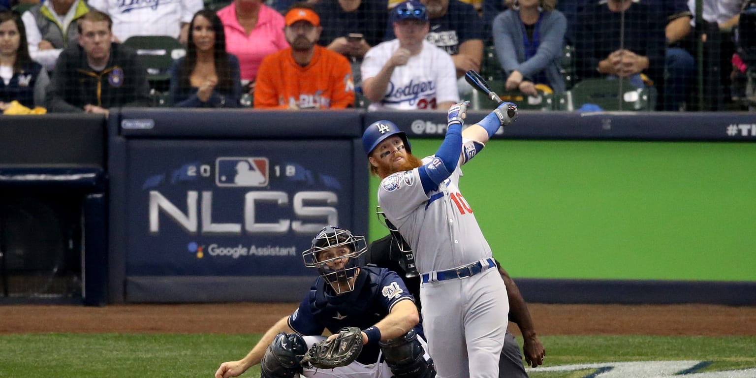 Justin Turner joins Dodgers' home run parade with three vs. Braves