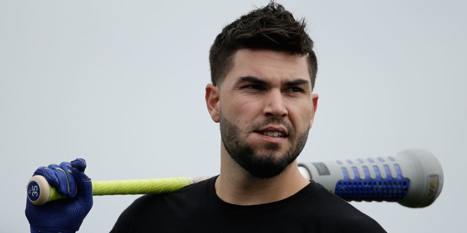 Eric Hosmer Spring Training Surprise, AZ  Eric hosmer, Baseball haircuts,  Kc royals baseball