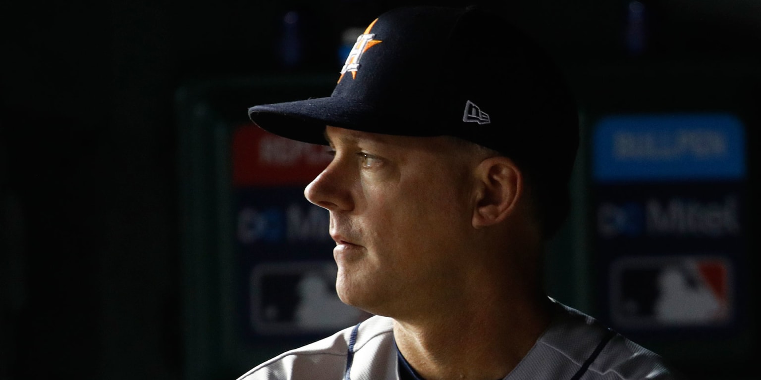 Astros' win over Twins on Tuesday ties manager A.J. Hinch for third on  franchise wins list