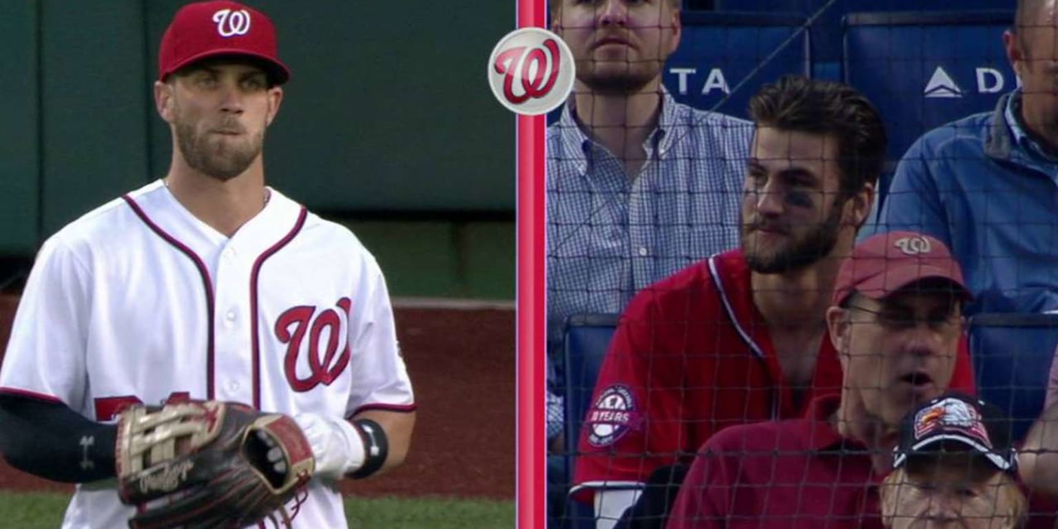 There were two Bryce Harpers at the Nationals game and there's no ...