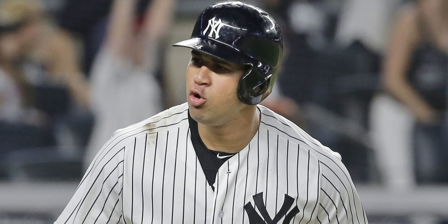 Yankees to place catcher Gary Sanchez on disabled yankee jersey