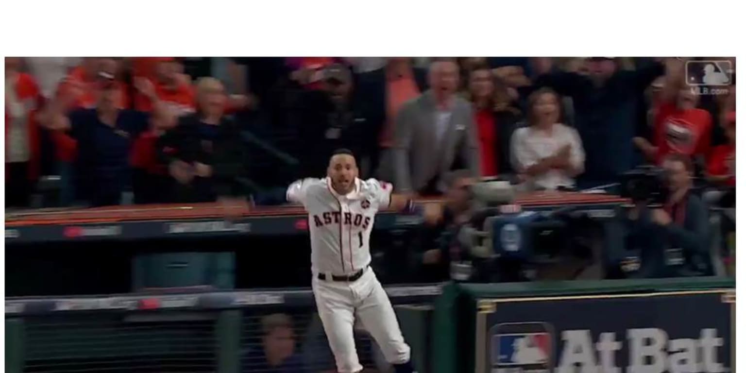 Carlos Correa #1 Houston Astros 2017 World Series India