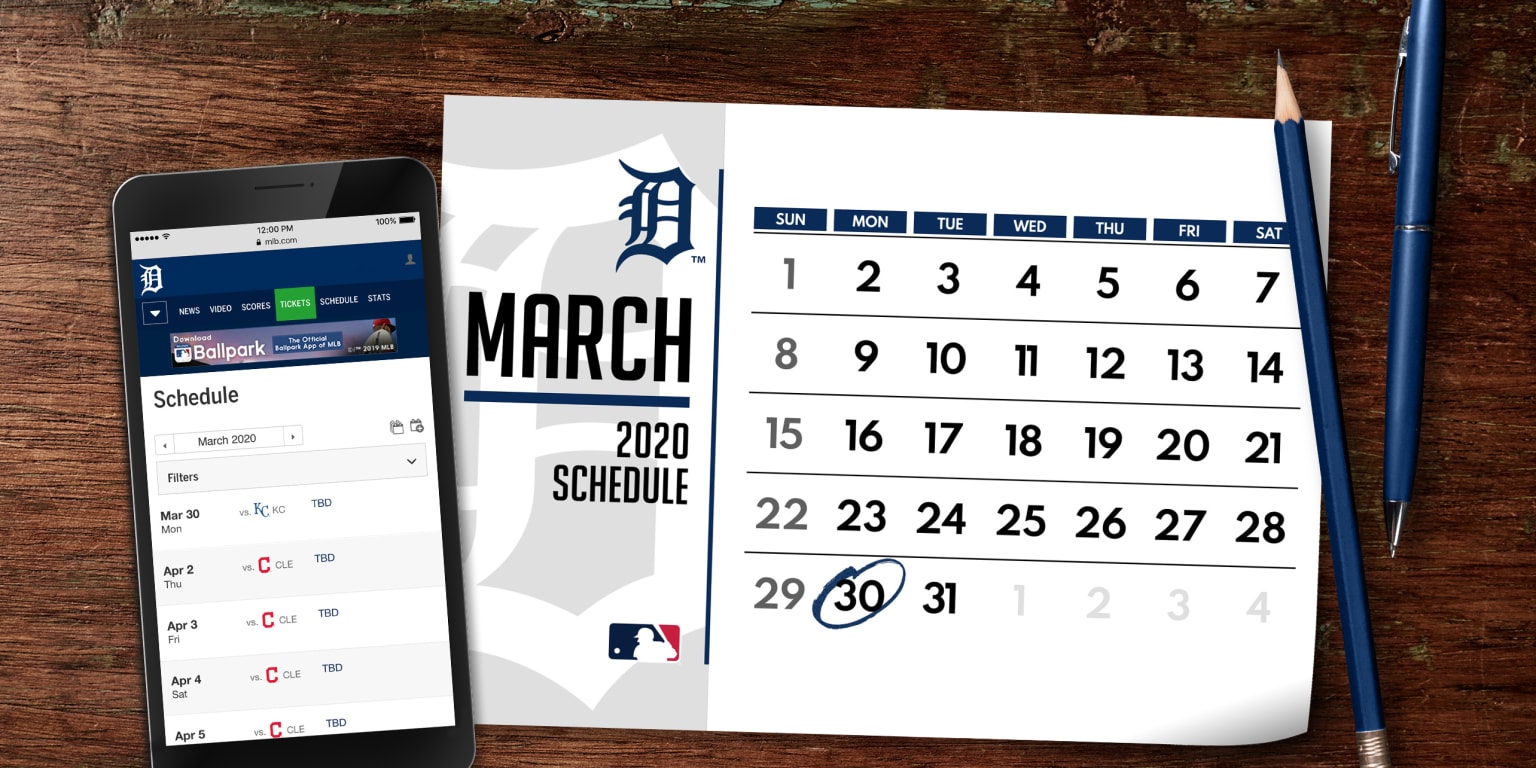 39 HQ Pictures Detroit Tigers Baseball Schedule 2020 - Detroit Tigers 2020 schedule starts in Cincinnati - Sports ...