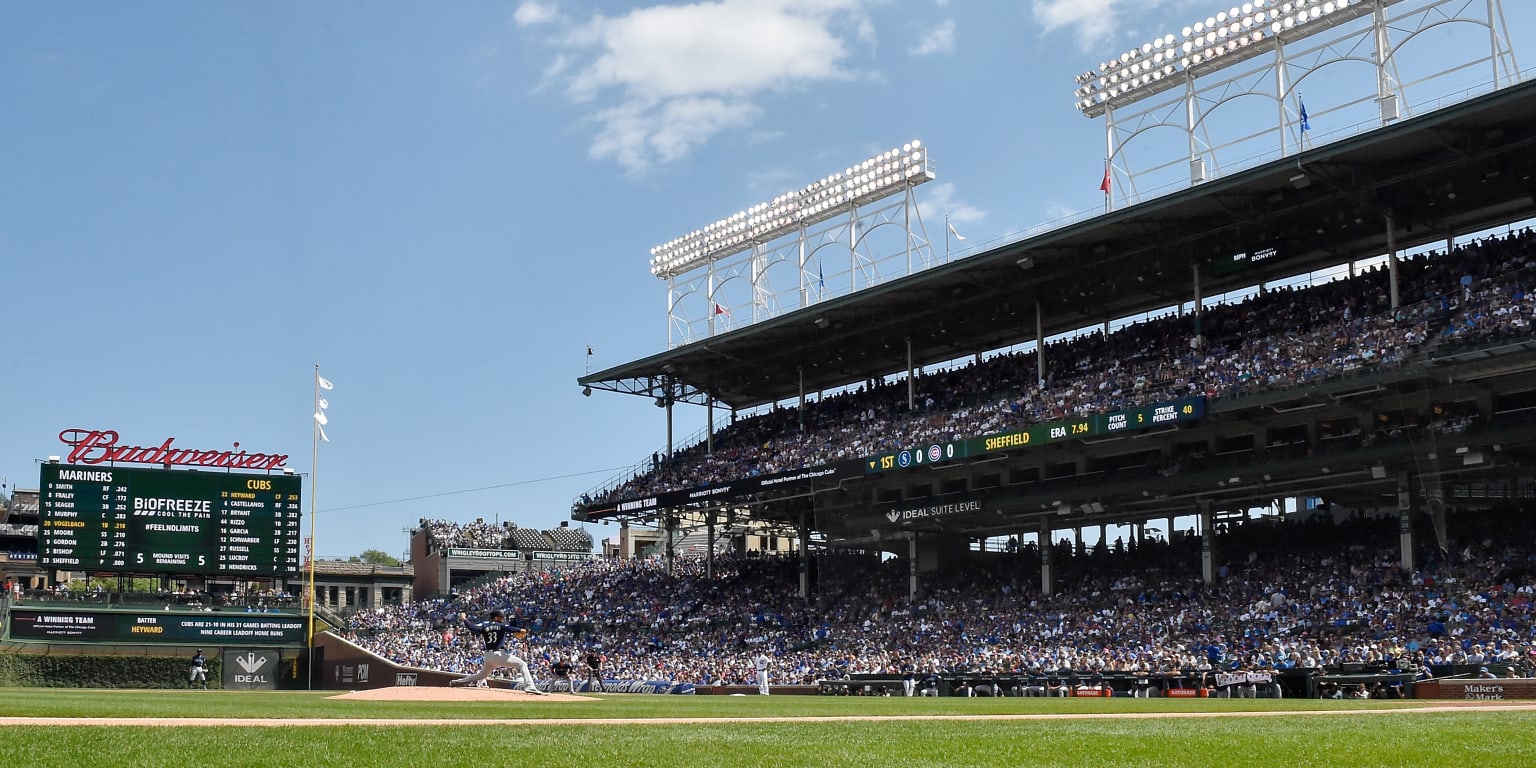 Chicago Cubs #FlyTheW Win Logo Sticker - Wrigley Field Baseball - Fly The W