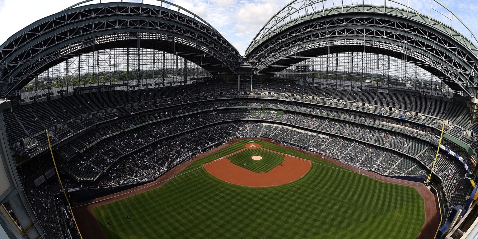 Brewers vs Royals game photos at American Family Field in Milwaukee