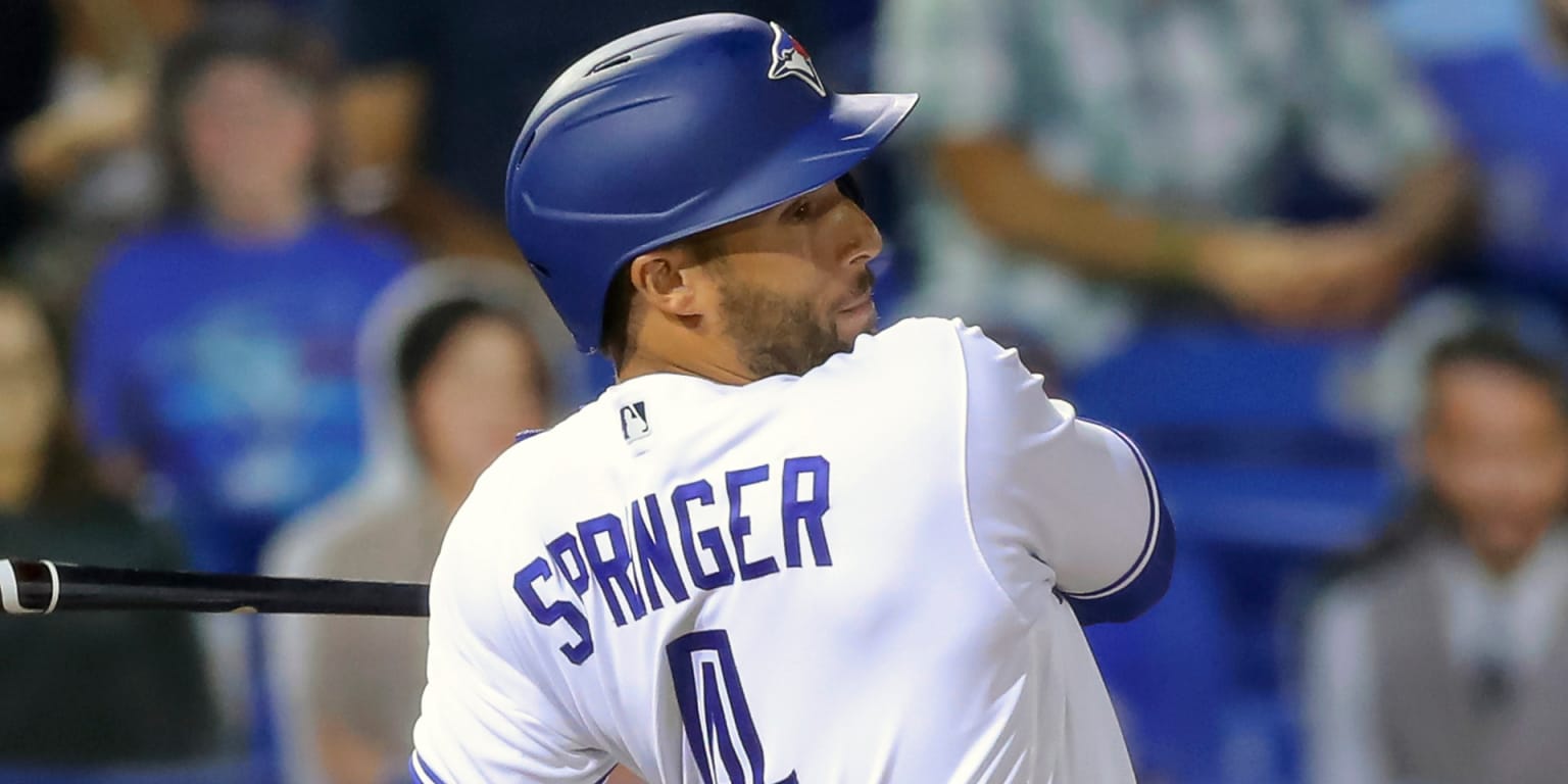 Blue Jays' George Springer returns from quad strain, to bat fifth at  Marlins